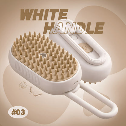 3-in-1 Pet Grooming Brush — Spray, Massage & Hair Removal for Cats & Dogs 🐶🐱💦