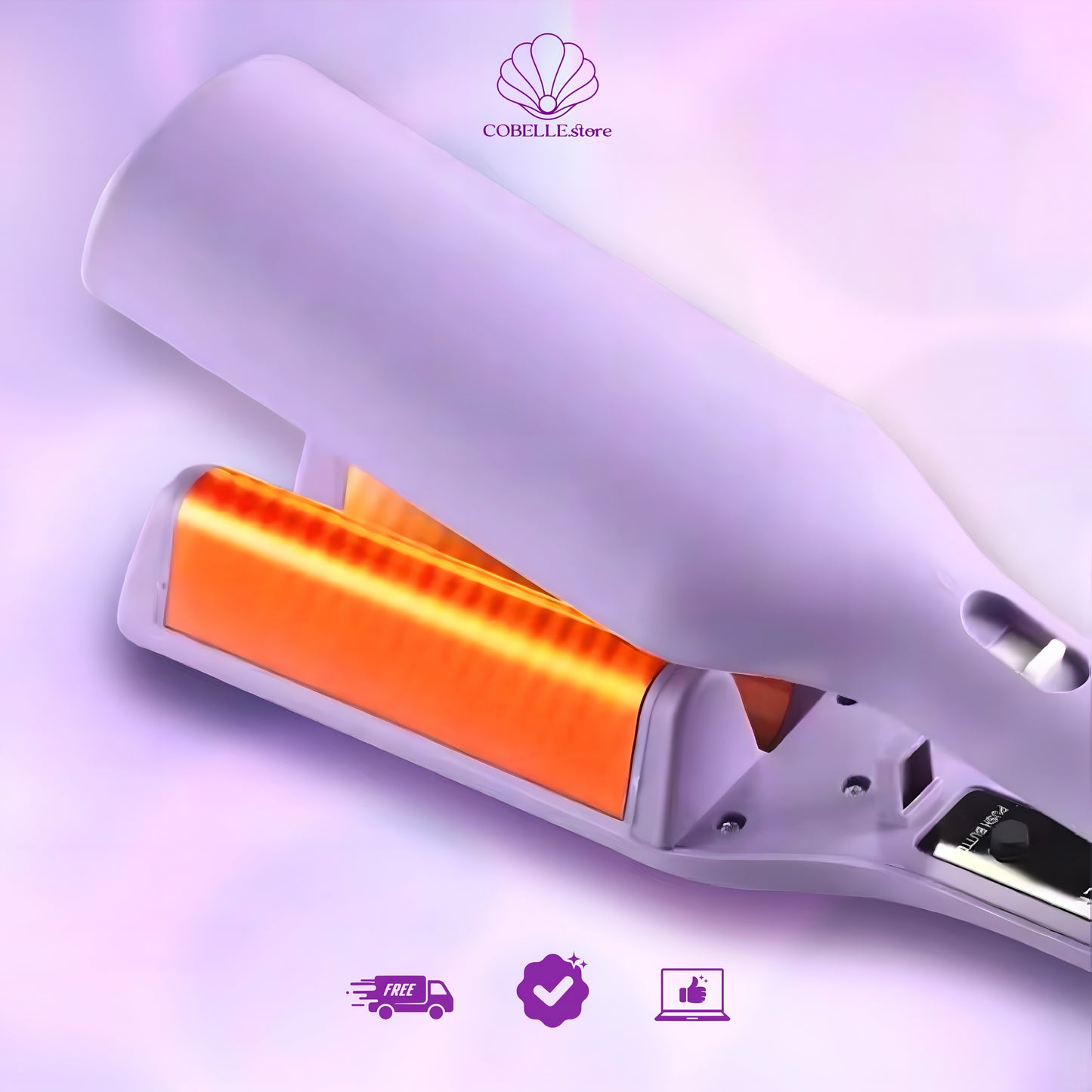 Instant Glam Waves – 32mm Deep Wave Hair Curler