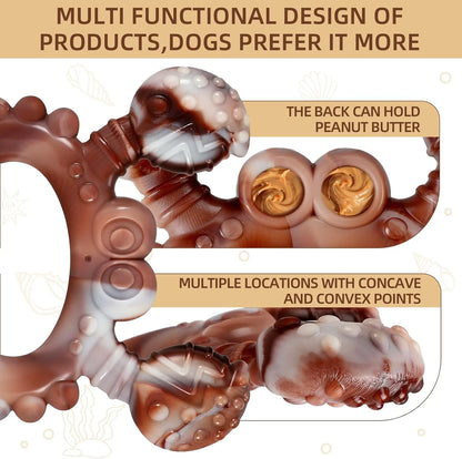 Dog Toys for Aggressive Chewers Dog Toy Interactive Dog Toys for Large Dog Chew Toys for Aggressive Chewers,Dinosam Indestructible Dog Toy for Medium Large Dogs