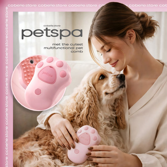 3-in-1 Pet Grooming Brush — Spray, Massage & Hair Removal for Cats & Dogs 🐶🐱💦