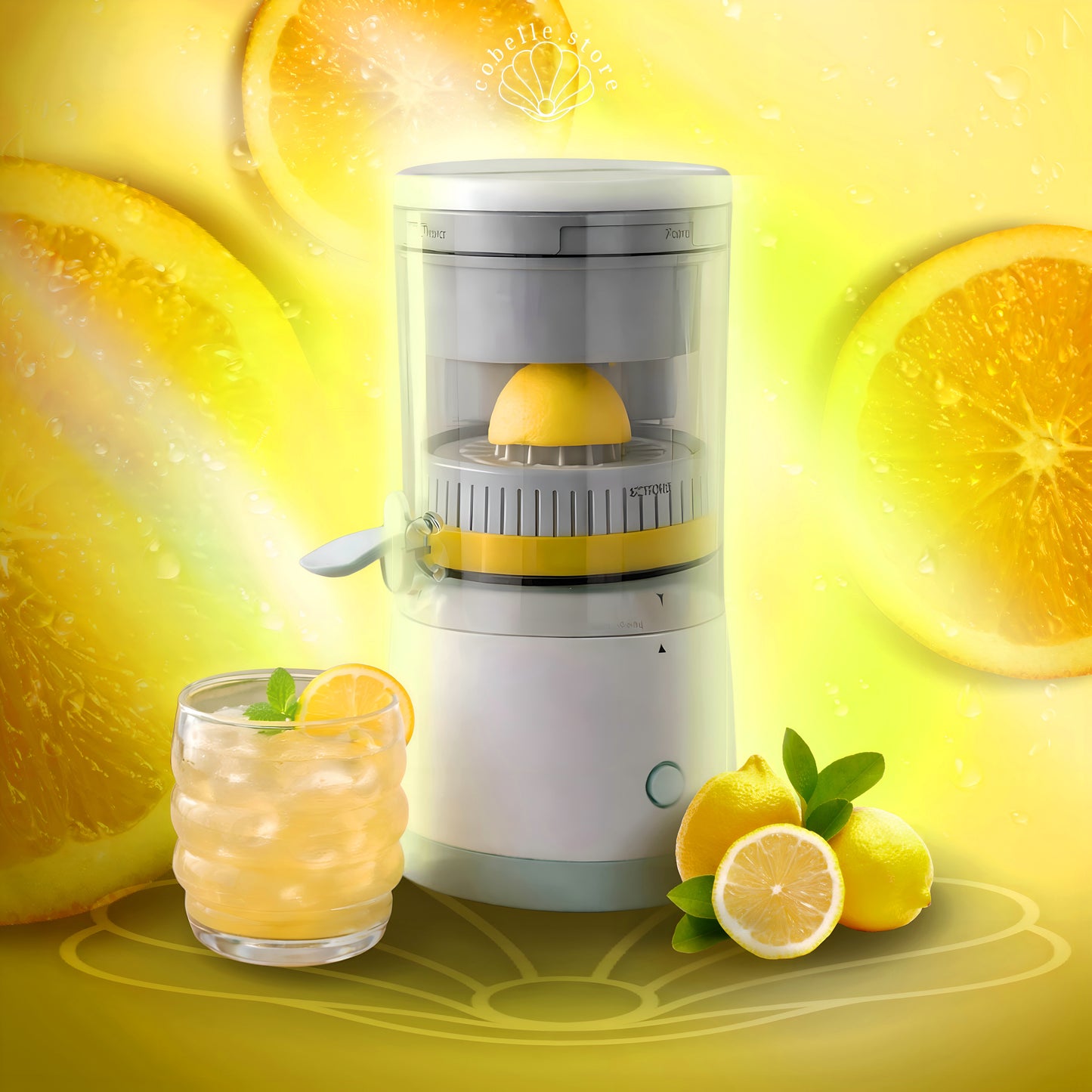 Portable USB Rechargeable Juicer — Fresh Juice Anytime, Anywhere 🍊✨