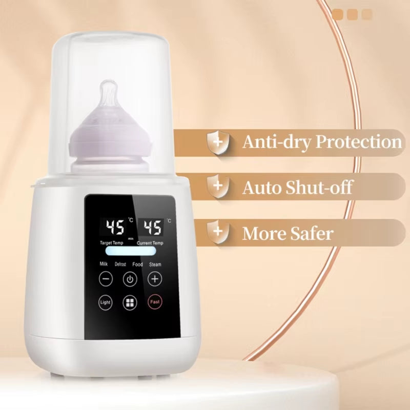 Baby Bottle Warmer Multi Function Fast Baby Accessories Food Heater Milk Warmer Steriliser with Accurate Temperature Control