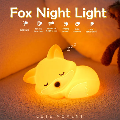 Penguin Silicone Night Light Soft Nursery Nightlight Dimmable LED Squishy Novelty Animal Bedside Lamp for Gifts